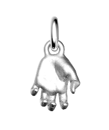 Silver Hand Pendant